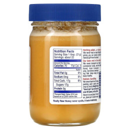 Мед, Really Raw Honey, 453 г