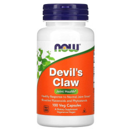 Чортів кіготь Now Foods (Devil`s Claw) 100 капсул