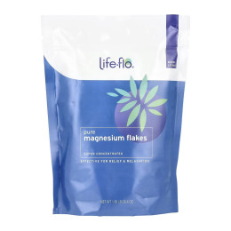 Pure Magnesium Flakes - 1.65lb (26.4oz) Life-flo