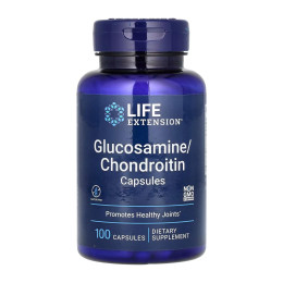 Glucosamine/Chondroitin - 100 caps Life Extension