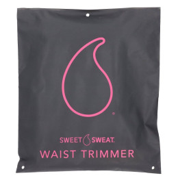 Пояс для схуднення розмір S колір чорний і рожевий Sports Research (Sweet Sweat Waist Trimmer Belt) 1 шт