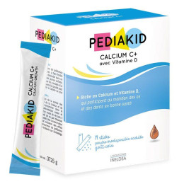 Кальций С+ для детей Pediakid Calcium C+ 14 стиков