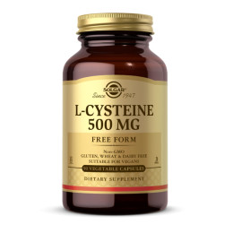 L-Cysteine 500mg - 90 vcaps Solgar