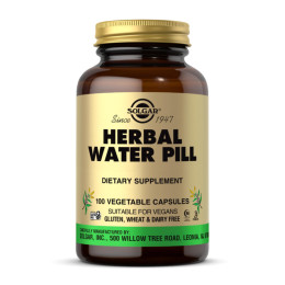 Herbal Water Pill - 100 vcaps Solgar