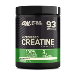 Creatine Powder - 317g Unflavoured Optimum Nutrition