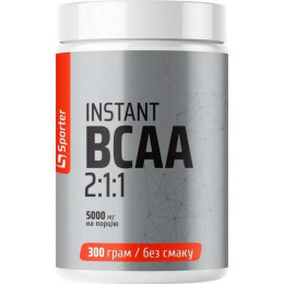 Аминокислота Sporter Instant BCAA 2:1:1 300 g (Natural) Sporter