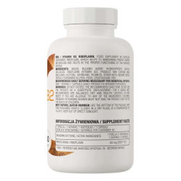 Вітамін B2 Ostrovit Vitamin B2 Riboflavin 60 caps OstroVit