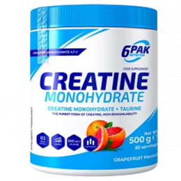 Creatin Monohydrate 500 g (Lemon) 6Pak