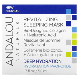 Andalou Naturals, відновлювальна маска для сну, 50 мл (1,7 рідк. унції)