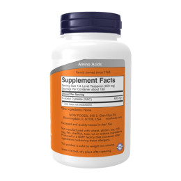 NAC Pure Powder - 113g Now Foods