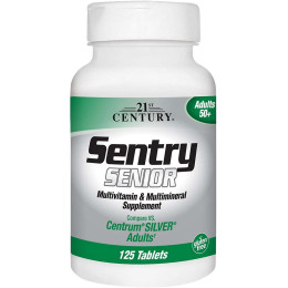 Витамино-минеральный комплекс 21st Century Sentry Senior 50+ Multivitamin & Multimineral Supplement 125 21st Century