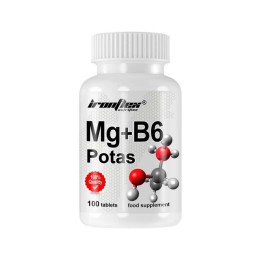 Витамины и минералы IronFlex Mg+B6 Potas 100 tabs IronFlex