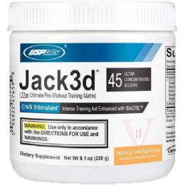 Предтренировочный стимулятор USPlabs Jack3d 45 serv (Mango) USPlabs
