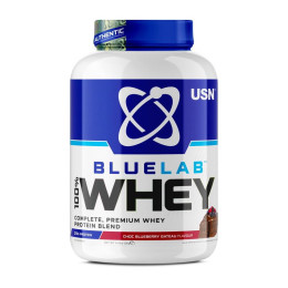 USN Blue Lab 100% Whey Premium Protein (2 kg, chocolate blueberry gateau)