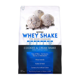 Syntrax Whey Shake (2,3 kg, cookies & cream)