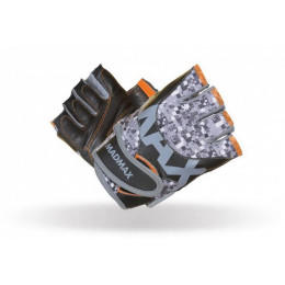 Mad Max MTI83.1 Workout Gloves Grey/Orange MFG-831 (XXL size)
