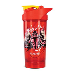 Progress Nutrition Shieldmixer Shaker Rebrith In Fire (700 ml, red)
