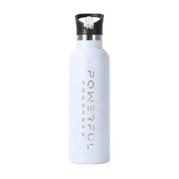 Powerful Progress Sport Waterbottle (700 ml, white)
