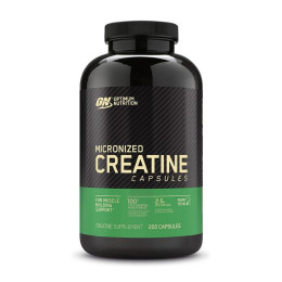 Optimum Nutrition Micronized Creatine Capsules (200 caps)