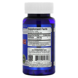 Кофеин ALLMAX Nutrition (Caffeine) 200 мг 100 таблеток