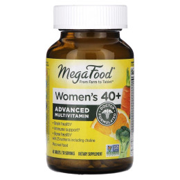 Витамины для женщин 40+ MegaFood (Multi For Women) 60 таблеток