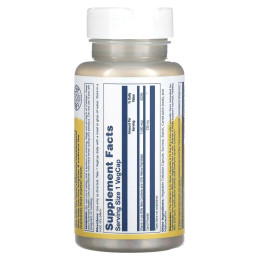 Сухой витамин А, Dry Form Vitamin A, Solaray, 25000 МЕ, 60 вегетарианских капсул