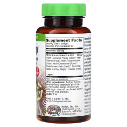 Снотворное Deep Sleep, Herbs Etc., 60 быстродействующих мягких таблеток
