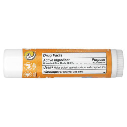 Натуральний мінеральний сонцезахисний стік для обличчя, SPF 35, мандарин і ваніль, Kids, Natural Mineral Sunscreen Face Stick, SPF 35, Tangerine & Vanilla, Badger Company, 18.4 г