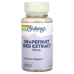 Екстракт насіння грейпфрута Solaray Grapefruit Seed Extract 250 мг 60 вегетаріанських капсул