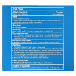 Stridex, XL Face & Body Pads, Alcohol Free, 90 Dual Textured Pads