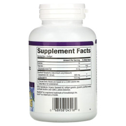 BlueRich, суперсила, концентрат черники, Natural Factors, 500 мг, 90 желатиновых капсул