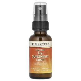 Витамин Д3 для детей Dr. Mercola (Baby's Super Daily D3) 6000 МЕ 25 мл