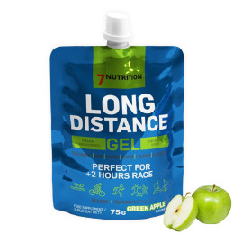 Амінокислоти 7 Nutrition Long Distance Gel 75 g, Green Apple 7Nutrition