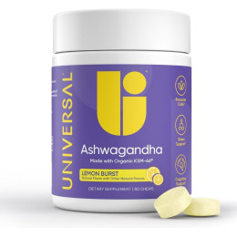 Ashwagandha 60 Chews (Lemon Burst) Universal