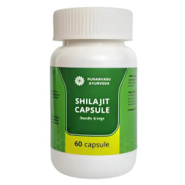 Shilajit 60 capsules (природний біостимулятор для здоров'я, омолодження та відновлення організму)