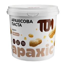 TOM peanut butter Арахісова Паста (1 kg, кранч)