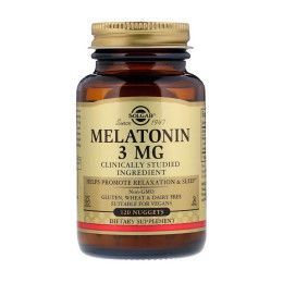 Solgar Melatonin 3 mg (120 nuggets)