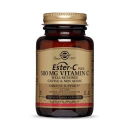 Solgar Ester-C plus 500 mg Vitamin C (50 veg caps)