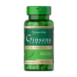 Puritan's Pride Ginseng Complex with Royal Jelly (50 caps)