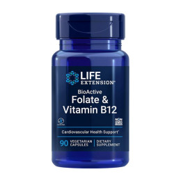 Life Extension Folate & Vitamin B12 (90 veg caps)