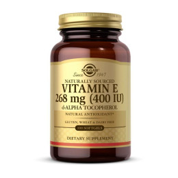Solgar Vitamin E 268 mg (400 IU) (100 softgels)