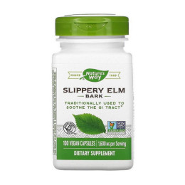 Nature's Way Slippery Elm Bark 1600 mg (100 veg caps)