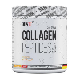 MST Collagen Peptides + Vitamin C (300 g, orange)