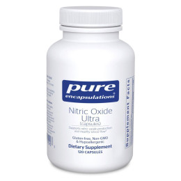 Оксид Азота Pure Encapsulations (Nitric Oxide Ultra) 120 капсул