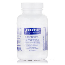 Клюква Д-манноза Pure Encapsulations (Cranberry D-Mannose) 90 капсул