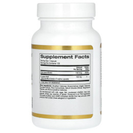 Р-липоевая кислота California Gold Nutrition (Stabilized R-Lipoic Acid) 120 растительных капсул