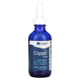 Іонна мідь Trace Minerals Research (Liquid Ionic Copper) 3 мг 59 мл