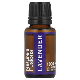 Nature's Fusions, на 100 % чиста ефірна олія лаванди, 15 мл