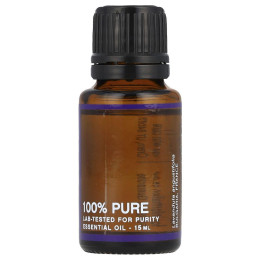 Nature's Fusions, на 100 % чиста ефірна олія лаванди, 15 мл