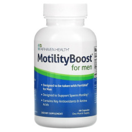 Репродуктивне здоров'я чоловіків, MotilityBoost for Men, Fairhaven Health, 60 капсул